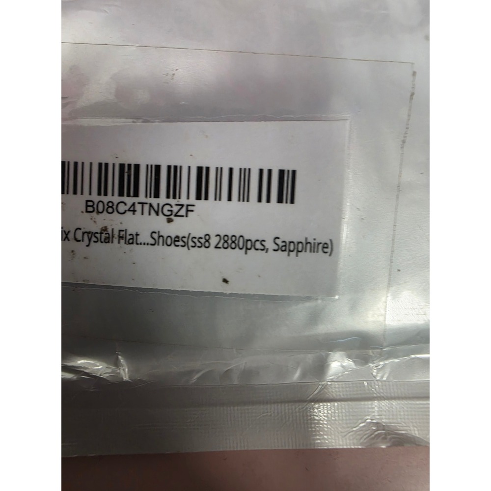 Jollin SS8 Sapphire Blue Glass Rhinestones Non Hotfix 2880 Pcs B08C4TNGZF - Picture 5 of 11